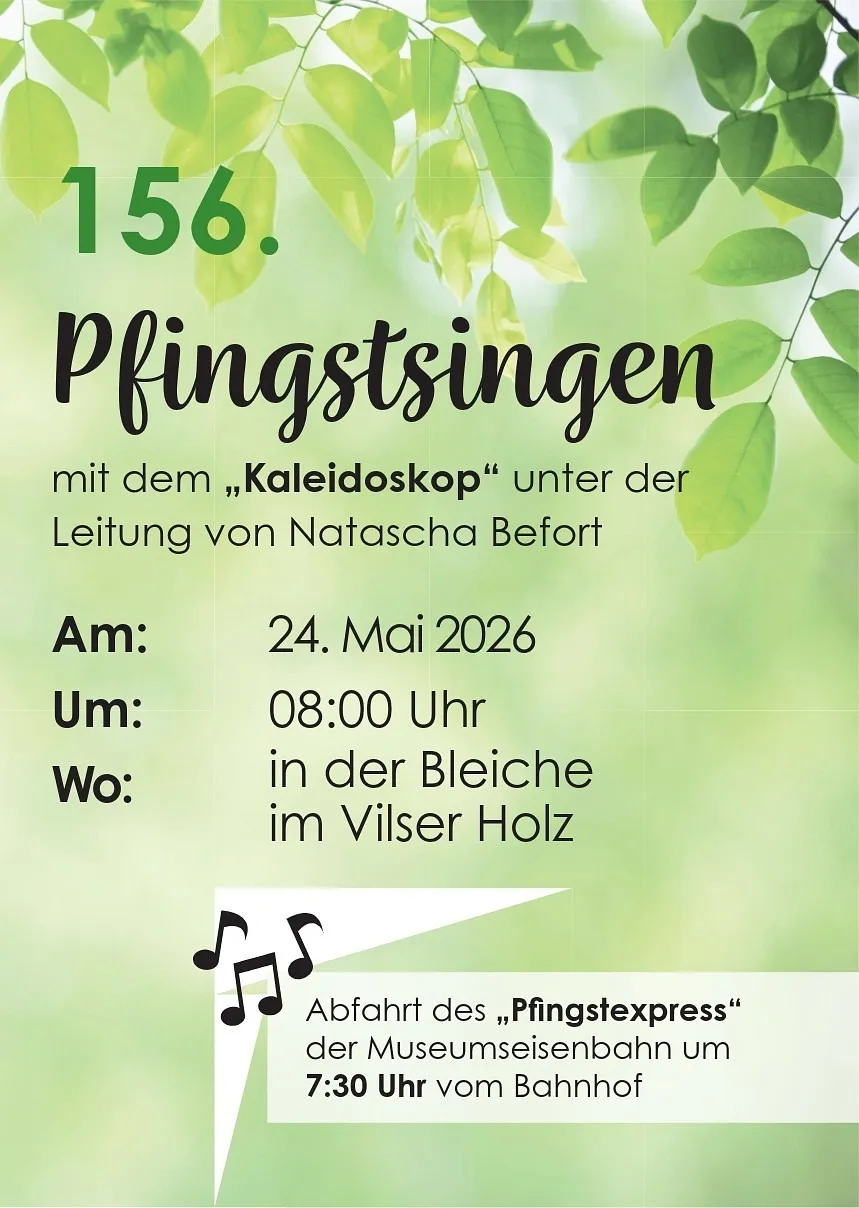 Pfingstsingen im Vilser Holz!